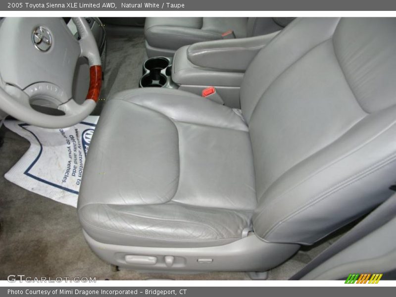 Natural White / Taupe 2005 Toyota Sienna XLE Limited AWD