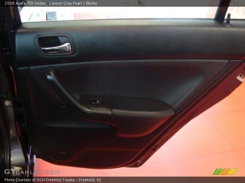 Carbon Gray Pearl / Ebony 2008 Acura TSX Sedan