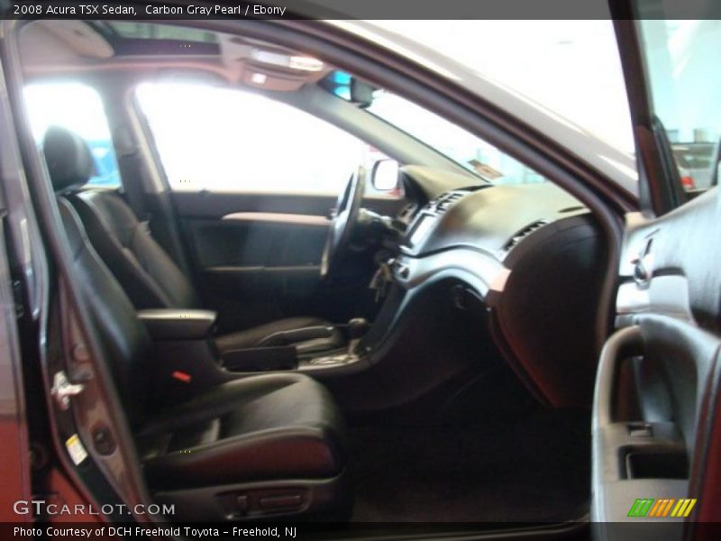Carbon Gray Pearl / Ebony 2008 Acura TSX Sedan