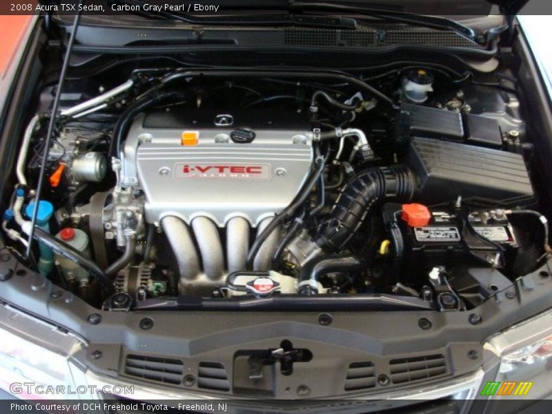 Carbon Gray Pearl / Ebony 2008 Acura TSX Sedan