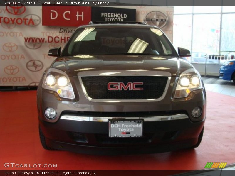 Medium Brown Metallic / Ebony 2008 GMC Acadia SLT AWD