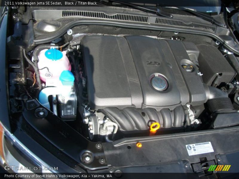 Black / Titan Black 2011 Volkswagen Jetta SE Sedan