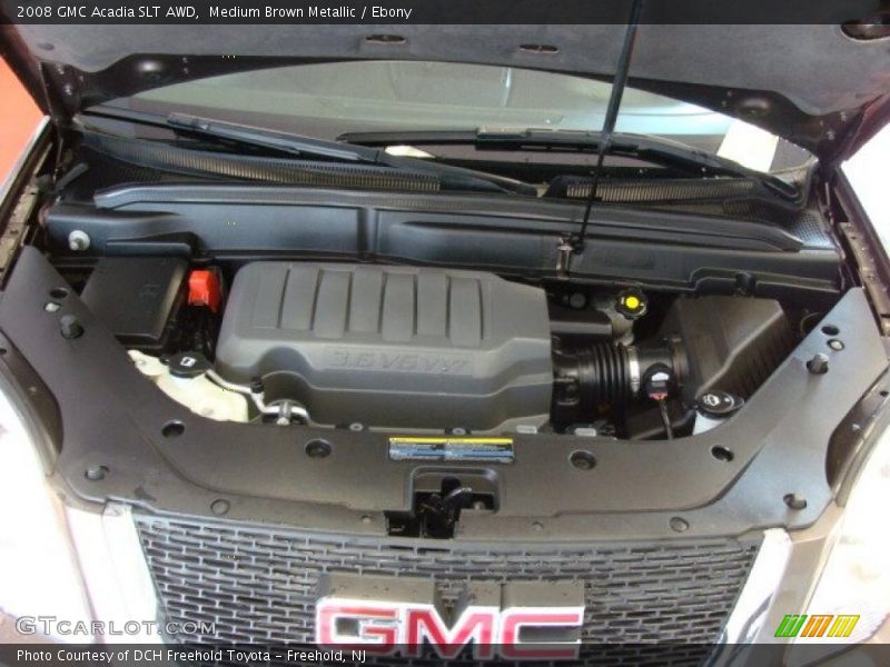 Medium Brown Metallic / Ebony 2008 GMC Acadia SLT AWD