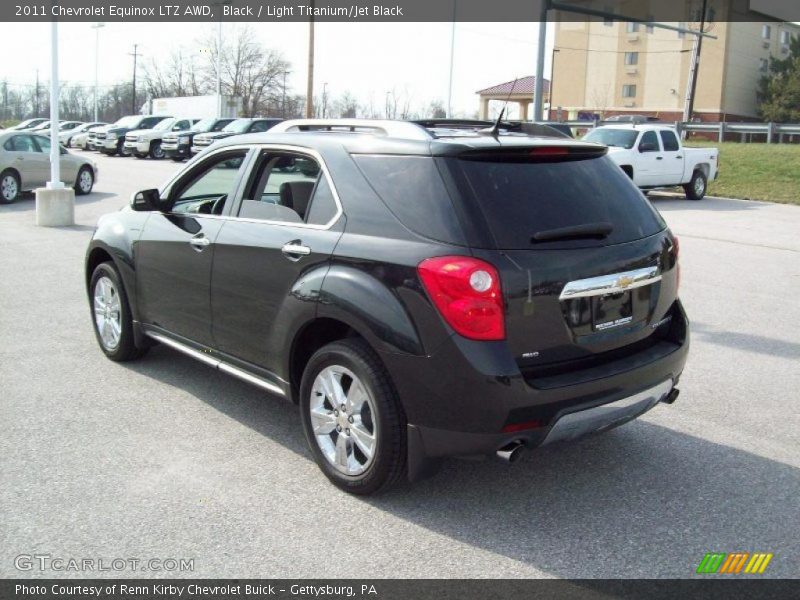 Black / Light Titanium/Jet Black 2011 Chevrolet Equinox LTZ AWD