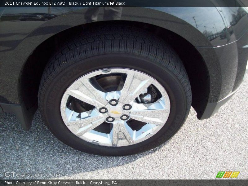 Black / Light Titanium/Jet Black 2011 Chevrolet Equinox LTZ AWD