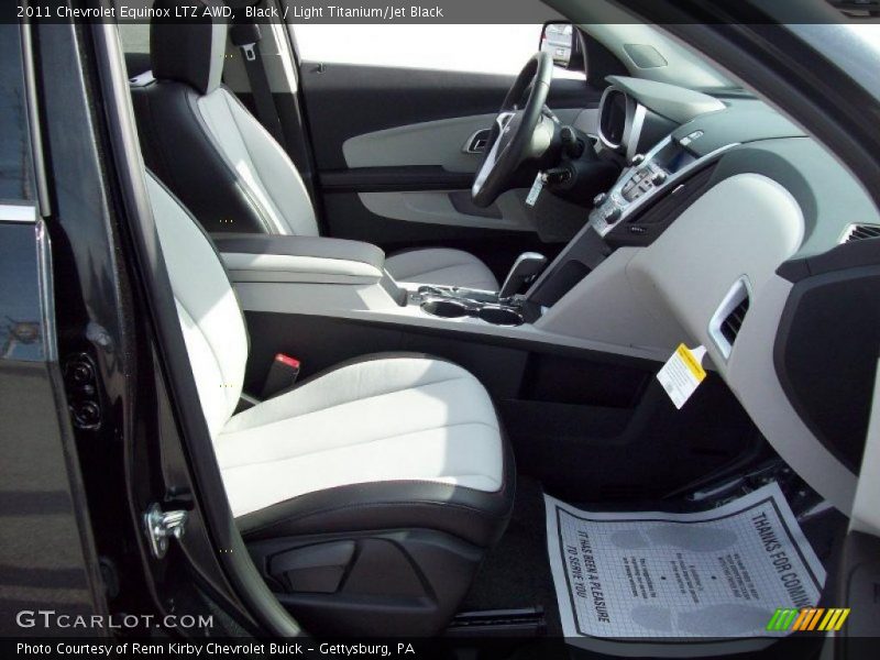 Black / Light Titanium/Jet Black 2011 Chevrolet Equinox LTZ AWD