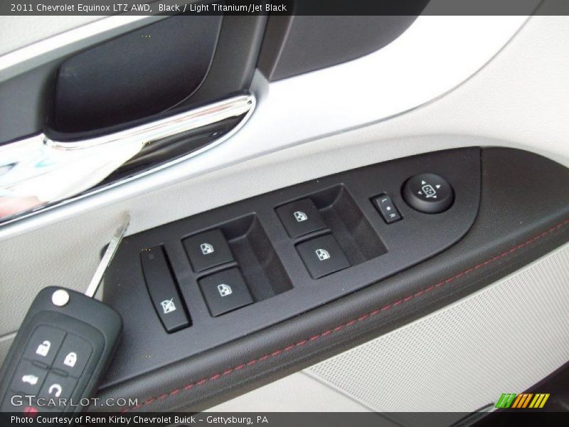 Black / Light Titanium/Jet Black 2011 Chevrolet Equinox LTZ AWD