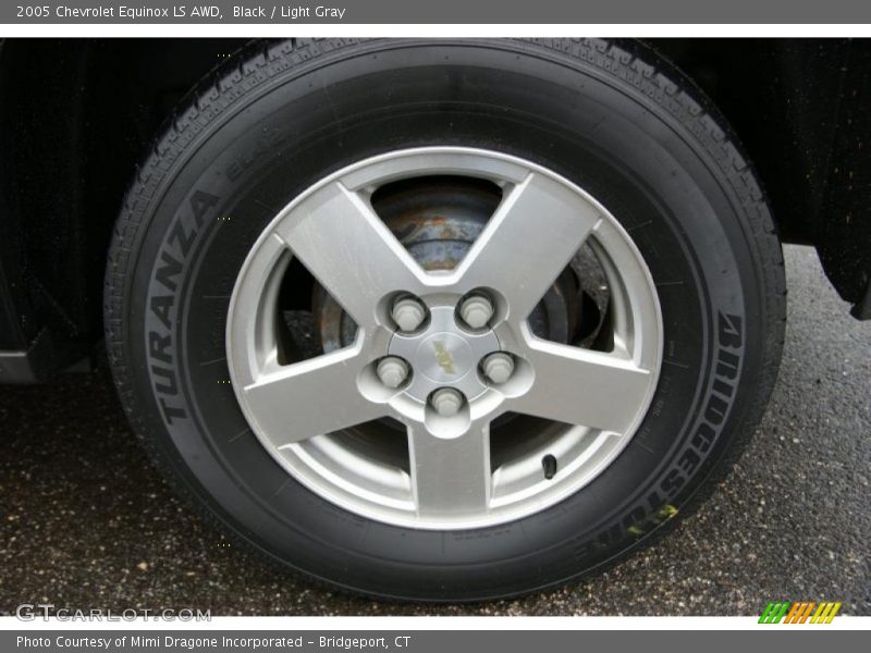 Black / Light Gray 2005 Chevrolet Equinox LS AWD