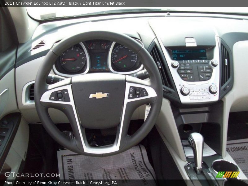 Black / Light Titanium/Jet Black 2011 Chevrolet Equinox LTZ AWD