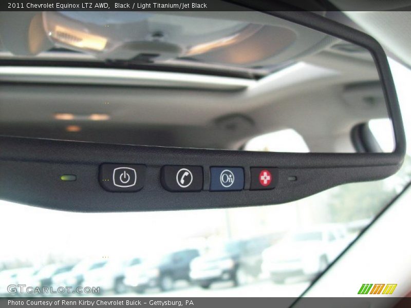 Black / Light Titanium/Jet Black 2011 Chevrolet Equinox LTZ AWD