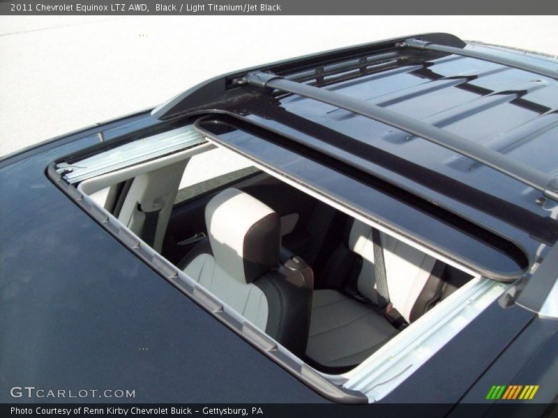 Black / Light Titanium/Jet Black 2011 Chevrolet Equinox LTZ AWD