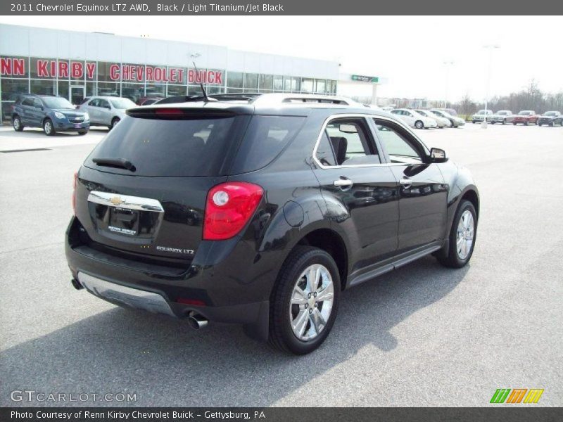 Black / Light Titanium/Jet Black 2011 Chevrolet Equinox LTZ AWD