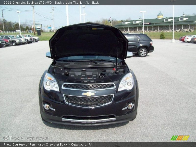 Black / Light Titanium/Jet Black 2011 Chevrolet Equinox LTZ AWD
