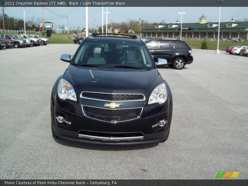 Black / Light Titanium/Jet Black 2011 Chevrolet Equinox LTZ AWD
