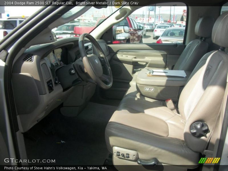 Bright Silver Metallic / Dark Slate Gray 2004 Dodge Ram 2500 SLT Regular Cab