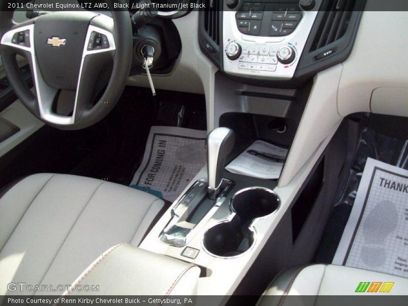 Black / Light Titanium/Jet Black 2011 Chevrolet Equinox LTZ AWD