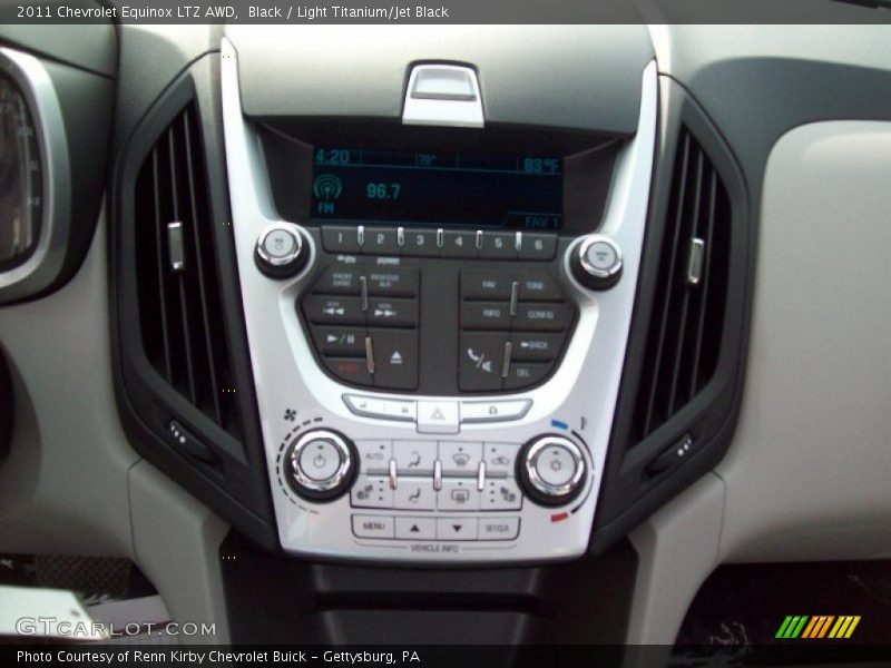 Black / Light Titanium/Jet Black 2011 Chevrolet Equinox LTZ AWD