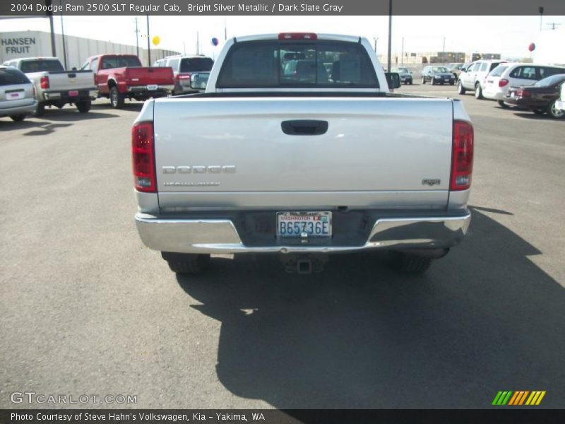 Bright Silver Metallic / Dark Slate Gray 2004 Dodge Ram 2500 SLT Regular Cab