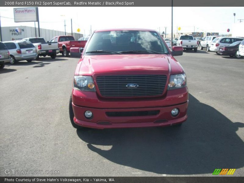 Redfire Metallic / Black/Red Sport 2008 Ford F150 FX2 Sport SuperCab