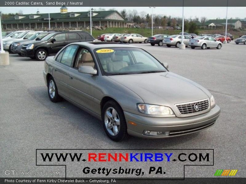 Sand Beige / Neutral 2000 Cadillac Catera