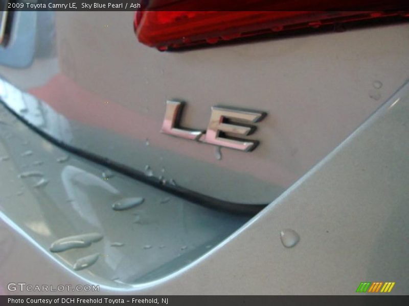 Sky Blue Pearl / Ash 2009 Toyota Camry LE