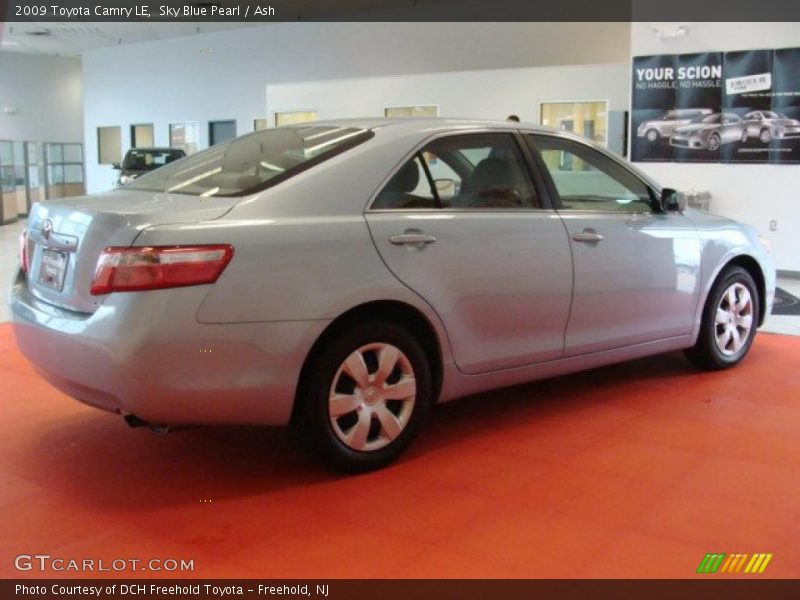 Sky Blue Pearl / Ash 2009 Toyota Camry LE