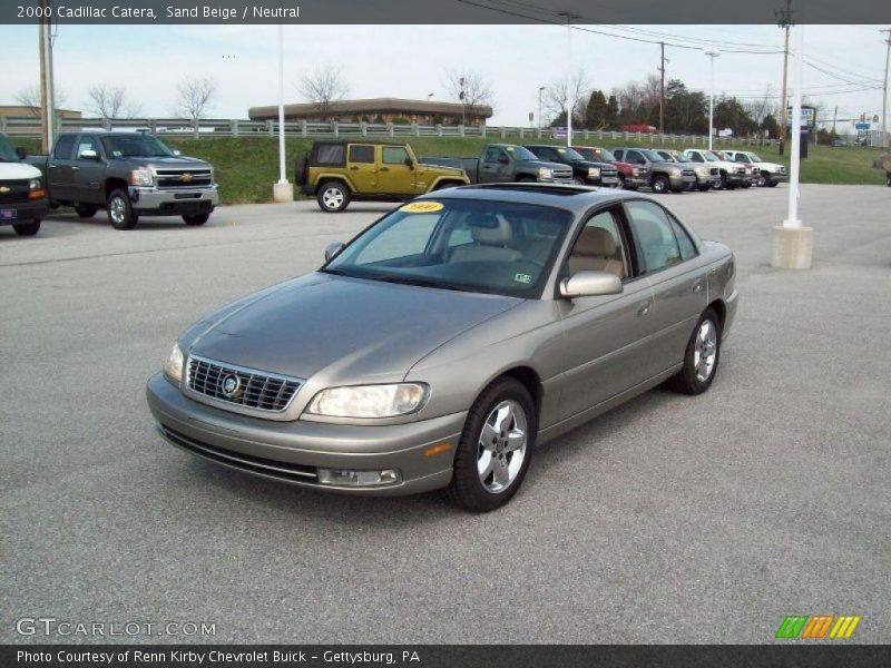 Front 3/4 View of 2000 Catera 