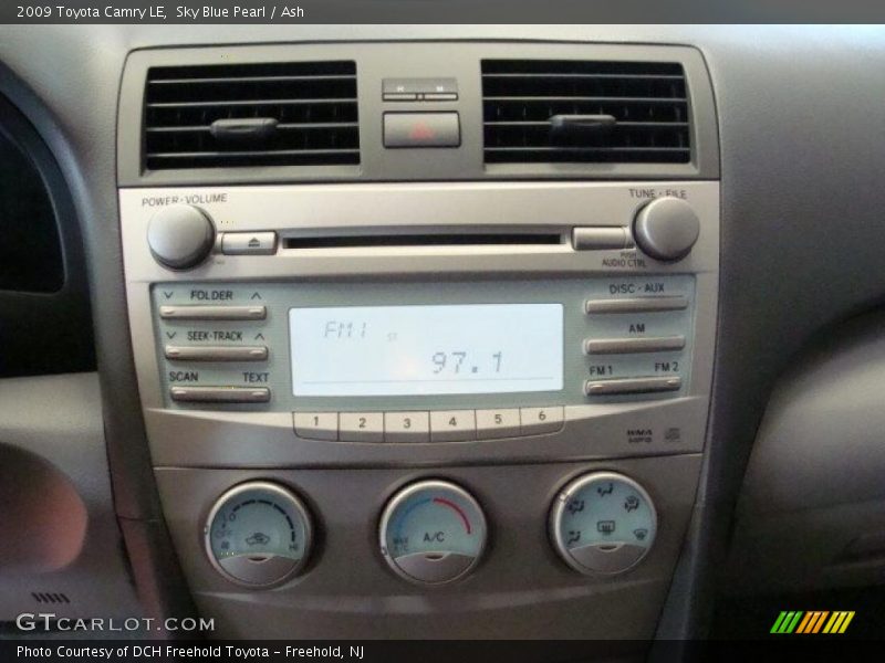 Sky Blue Pearl / Ash 2009 Toyota Camry LE