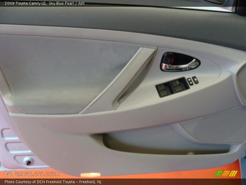 Sky Blue Pearl / Ash 2009 Toyota Camry LE