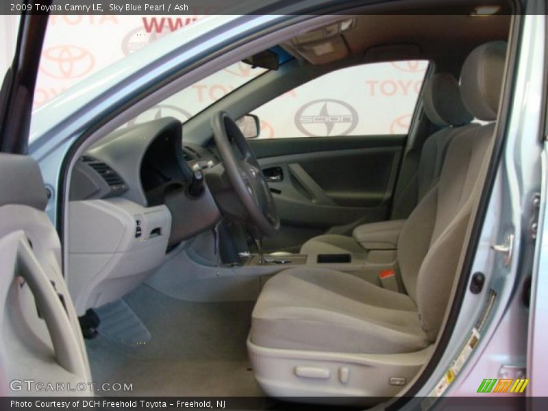 Sky Blue Pearl / Ash 2009 Toyota Camry LE