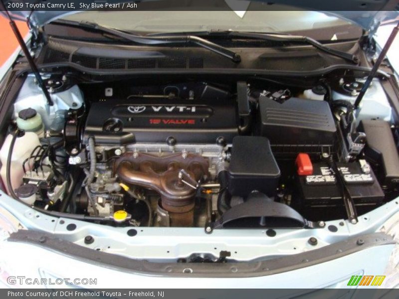 Sky Blue Pearl / Ash 2009 Toyota Camry LE