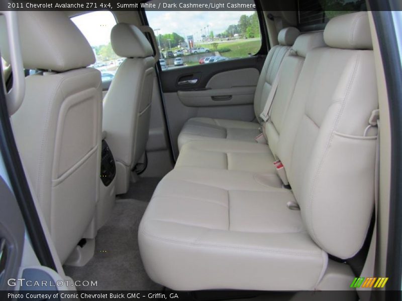 Summit White / Dark Cashmere/Light Cashmere 2011 Chevrolet Avalanche Z71 4x4