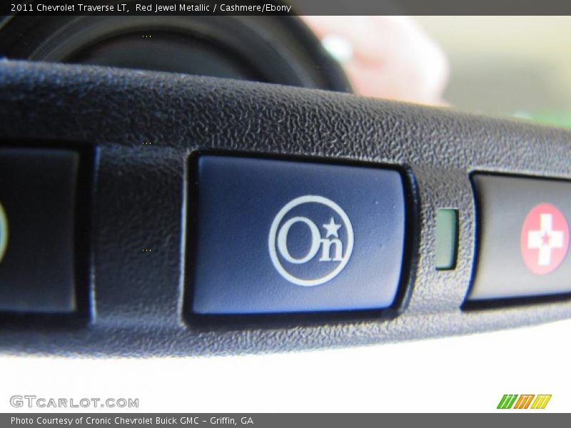 Red Jewel Metallic / Cashmere/Ebony 2011 Chevrolet Traverse LT