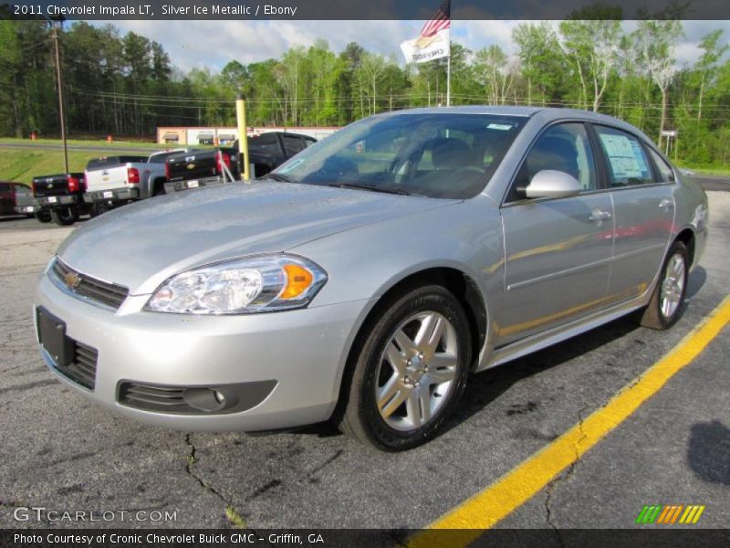 Silver Ice Metallic / Ebony 2011 Chevrolet Impala LT