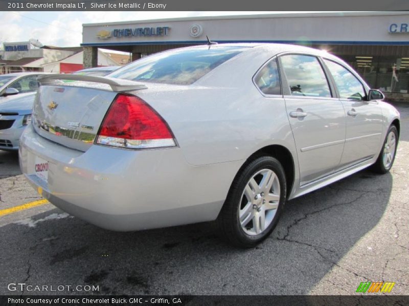 Silver Ice Metallic / Ebony 2011 Chevrolet Impala LT