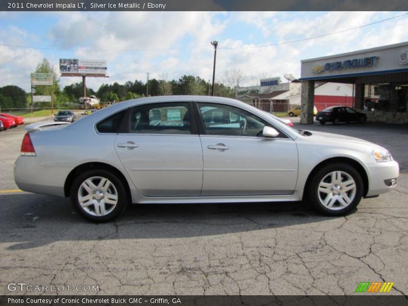 Silver Ice Metallic / Ebony 2011 Chevrolet Impala LT