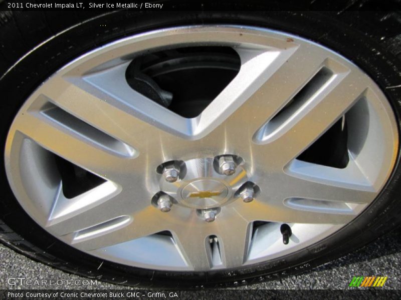 Silver Ice Metallic / Ebony 2011 Chevrolet Impala LT