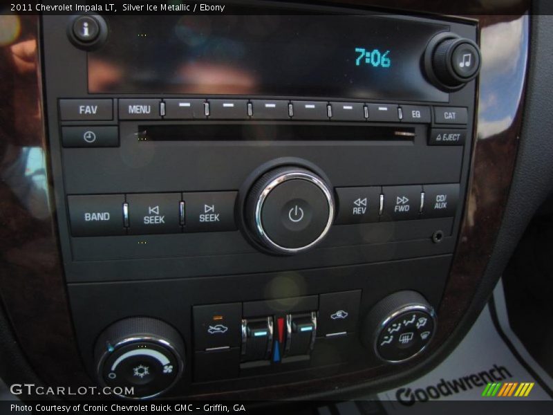 Silver Ice Metallic / Ebony 2011 Chevrolet Impala LT
