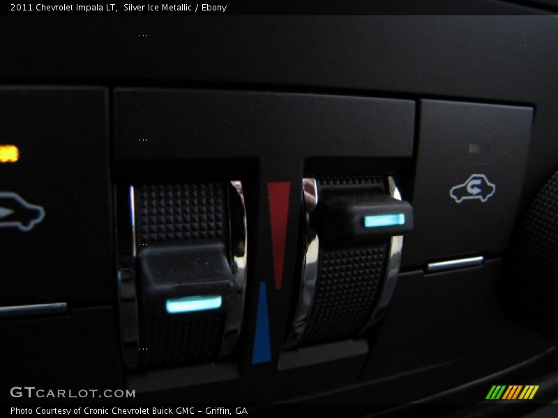 Silver Ice Metallic / Ebony 2011 Chevrolet Impala LT