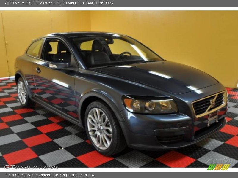 Barents Blue Pearl / Off Black 2008 Volvo C30 T5 Version 1.0