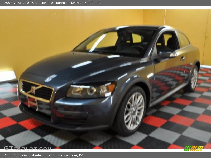 Barents Blue Pearl / Off Black 2008 Volvo C30 T5 Version 1.0