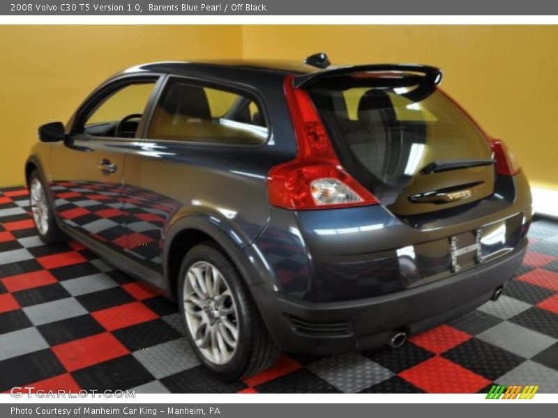 Barents Blue Pearl / Off Black 2008 Volvo C30 T5 Version 1.0