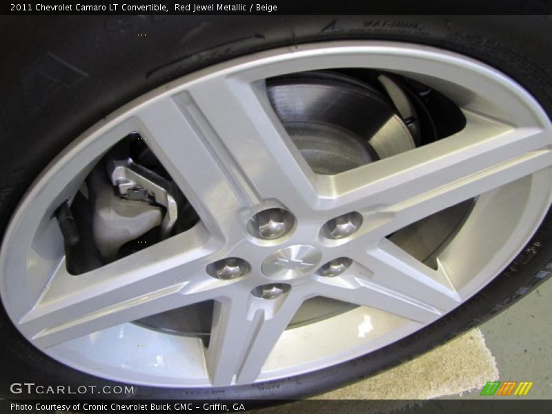 Red Jewel Metallic / Beige 2011 Chevrolet Camaro LT Convertible