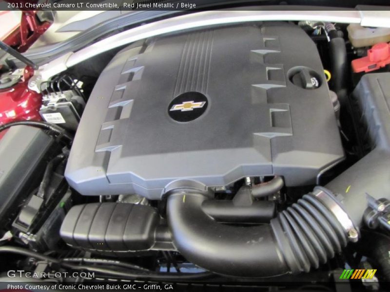 Red Jewel Metallic / Beige 2011 Chevrolet Camaro LT Convertible