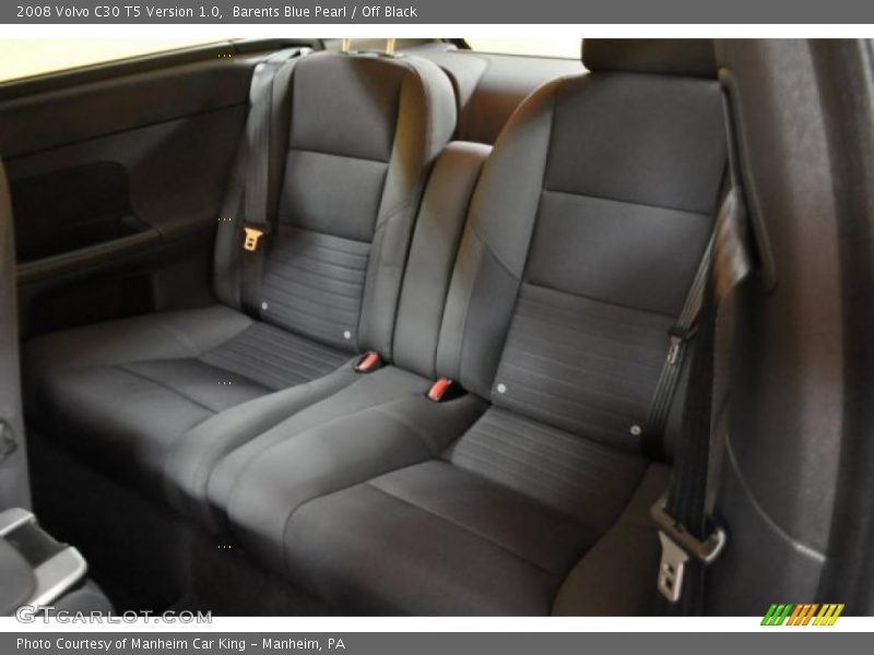 Barents Blue Pearl / Off Black 2008 Volvo C30 T5 Version 1.0