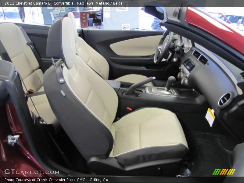  2011 Camaro LT Convertible Beige Interior