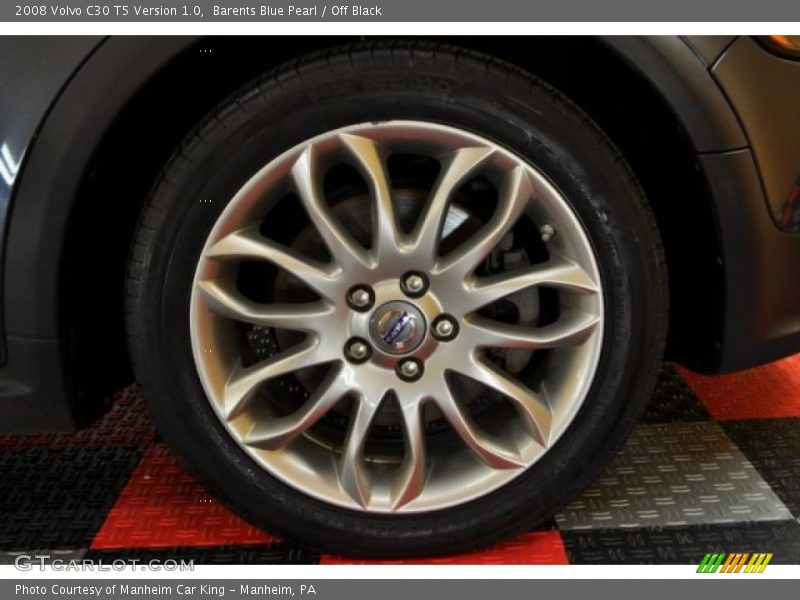 Barents Blue Pearl / Off Black 2008 Volvo C30 T5 Version 1.0
