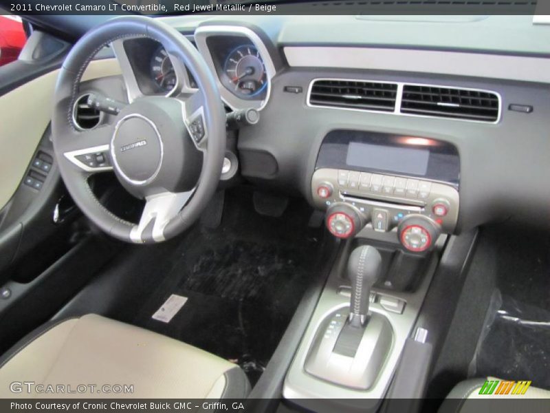 Red Jewel Metallic / Beige 2011 Chevrolet Camaro LT Convertible