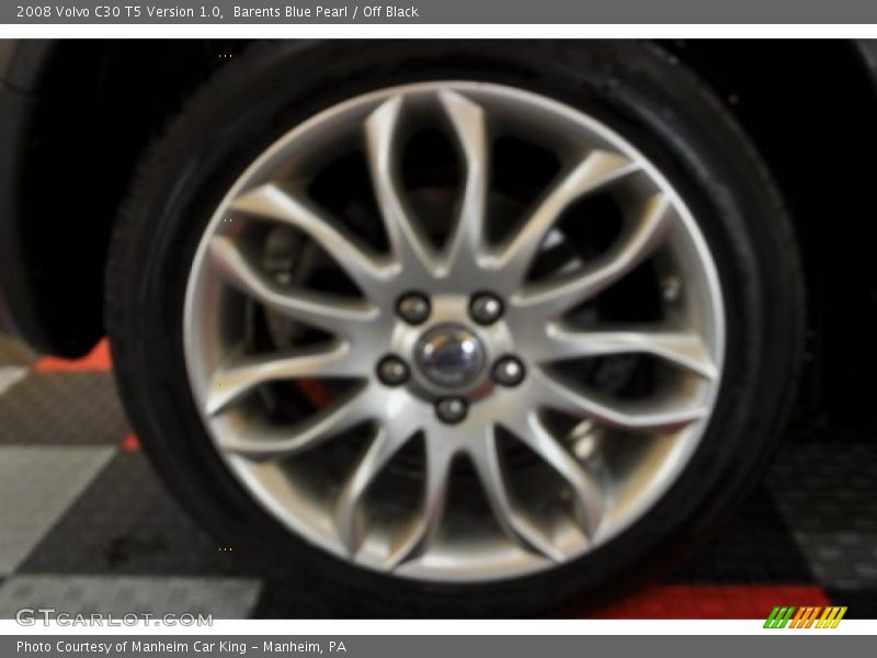 Barents Blue Pearl / Off Black 2008 Volvo C30 T5 Version 1.0