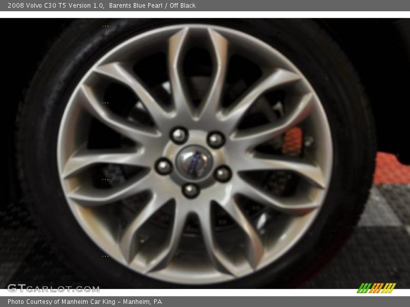 Barents Blue Pearl / Off Black 2008 Volvo C30 T5 Version 1.0